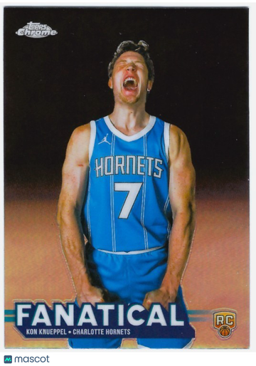 2025-26 Topps Chrome Kon Knueppel Kon Kneuppel #FAN-24 Rookie Insert