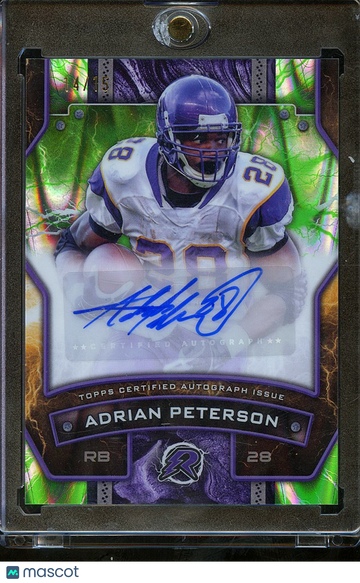 2025 Topps Resurgence Adrian Peterson #RS-AP Green /15