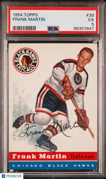 1954 Topps Frank Martin #30 PSA 5