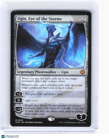 Tarkir: Dragonstorm Ugin, Eye of the Storms Non-Foil Mythic #1