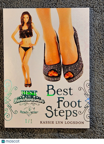 2021 Best of Bench Warmer Foot Steps Kassie Lyn Logsdon Ice Blue 1/1