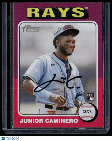 2024 Topps Heritage Junior Caminero #267 RC