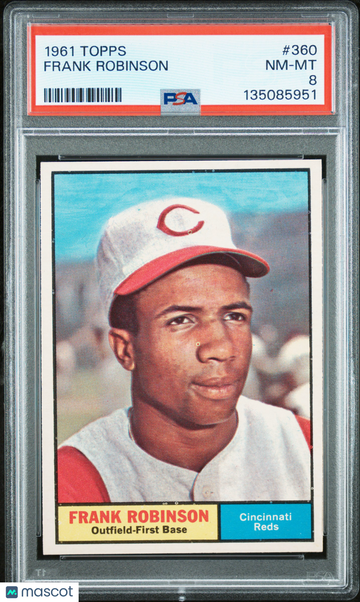 1961 Topps Frank Robinson #360 PSA 8
