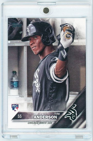 2016 Topps Update Tim Anderson #US287 SP Photo Variation Rookie Card RC