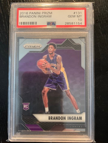 2016 Prizm Brandon Ingram PSA 10