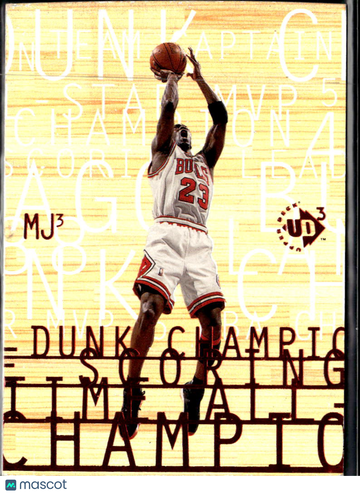 Michael Jordan 1997 Upper Deck UD3 Chicago Bulls