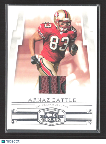 2007 Donruss Threads Arnaz Battle #42 Game-Worn/Used Material
