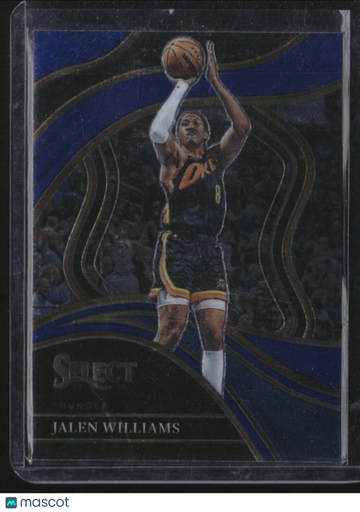 2023-24 Panini Select Jalen Williams #209 Blue (Retail Base) Oklahoma City Thunder