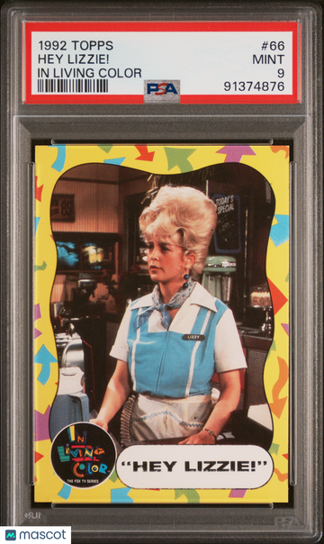 1992 Topps In Living Color Hey Lizzie! #66 PSA 9