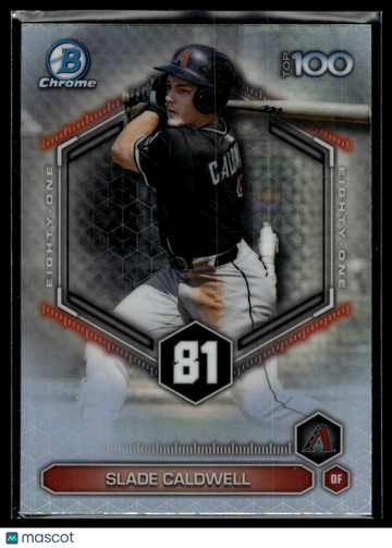 2026 Bowman Slade Caldwell #BTP-81 Bowman Scouts' Top 100