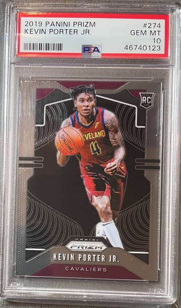 2019-20 Prizm Kevin Porter JR. Base PSA 10