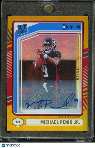 2024 Panini Donruss Michael Penix Jr. #308 Yellow /25