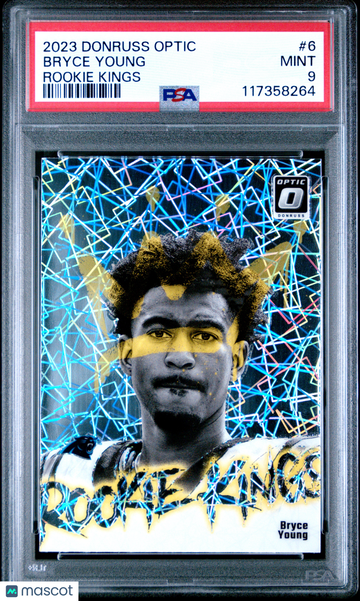 2023 Panini Donruss Optic Rookie Kings Bryce Young #6 PSA 9