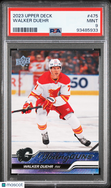 2023 Upper Deck Walker Duehr #475 Rookie PSA 9