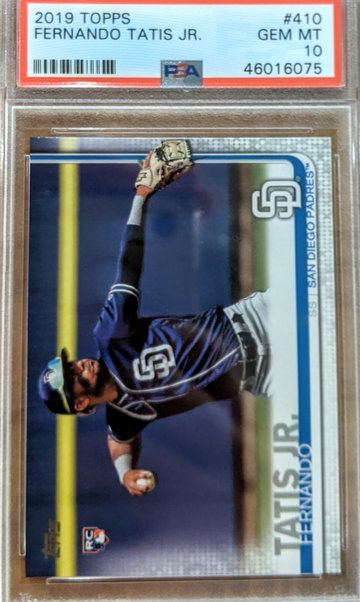 2019 Topps Series 2 Fernando Tatis Jr. 410 PSA 10