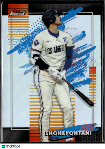 Shohei Ohtani 2026 Topps Finest Refractor Los Angeles Dodgers