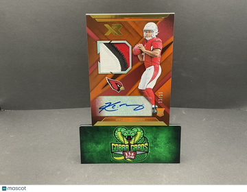 2019 Panini XR Kyler Murray #RSA-1 /15 Autograph Patch RC
