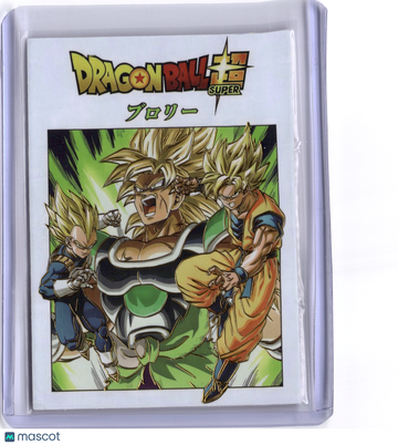 Goku Broly Vegeta Foil Japanese