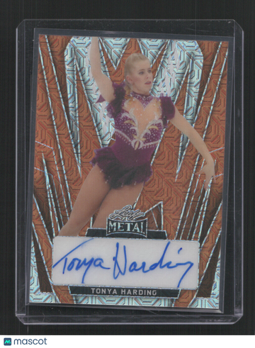 2024 WOMEN OF SPORT TONYA HARDING #BA-TH1 /1 ORANGE AUTO SN