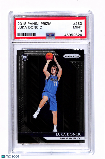 2018 Panini Prizm Luka Doncic #280 PSA 9