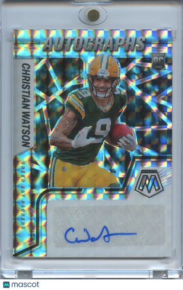 2022 Panini Mosaic Christian Watson Rookie Panini Authentic