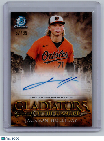 2024 Bowman Gladiators of the Diamond Jackson Holliday #GDA-JH /99