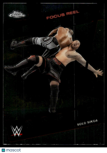 2026 Topps Chrome WWE Solo Sikoa #FR-5 Focus Reel