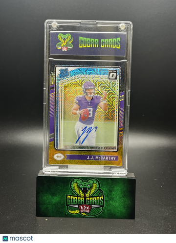 2024 Panini Donruss Optic J.J. McCarthy #235 Gold Mojo /60