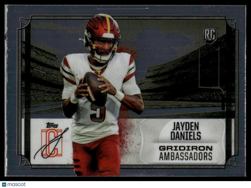 2024 Topps Signature Class Jayden Daniels #GA-2 Gridiron Ambassadors
