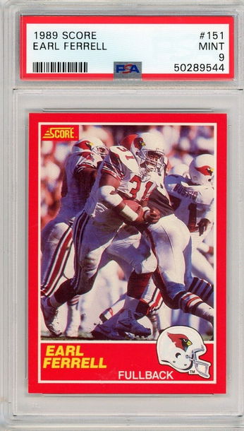 1989 Score Earl Ferrell #151 PSA 9 P1230