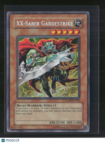 Ancient Prophecy XX-Saber Gardestrike Super Rare Effect