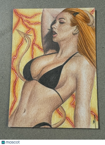 2023 5Finity Succubus Sweethearts Eliza M Sketch