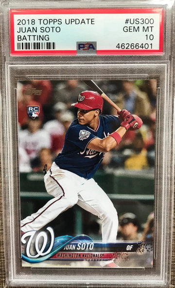 Juan Soto Topps Update US300 PSA 10