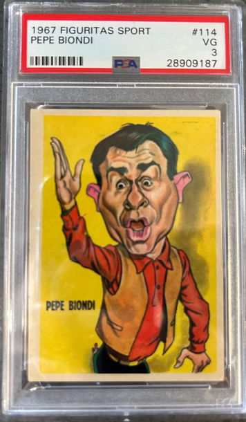 1967 Figuritas Sport Pepe Biondi
