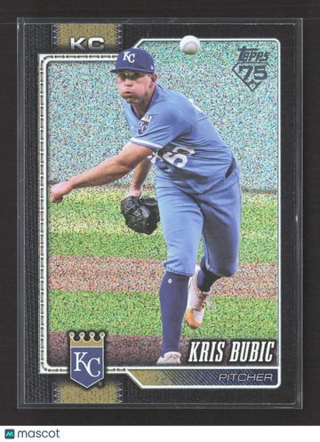 2026 Topps Series One Kris Bubic #58 Black