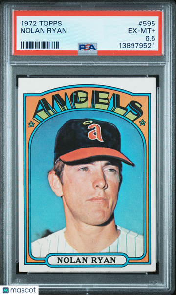 1972 Topps Nolan Ryan #595 PSA 6.5