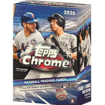 2020 Topps Chrome Blaster Retail Box
