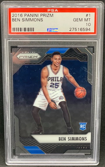 Ben Simmons 2016 Panini Prizm PSA 10