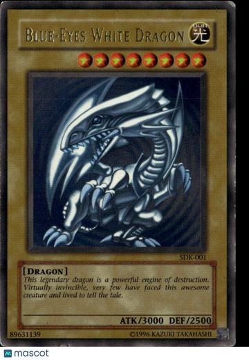 Blue-Eyes White Dragon 2002 Yu-Gi-Oh! Starter Deck Kaiba SDK-001