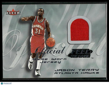2000-01 Fleer Tradition Jason Terry #NNO Feel the Game MEM