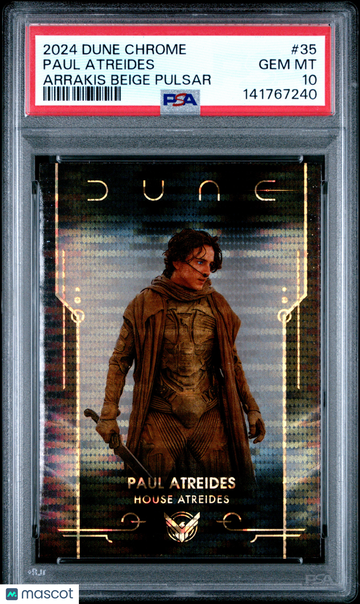2024 Topps Chrome Dune Paul Atreides #35 PSA 10