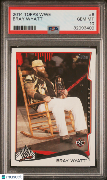 Bray Wyatt 2014 Topps WWE PSA 10