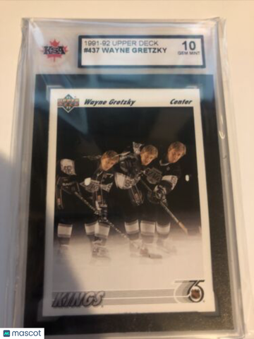 1991-92 Upper Deck Wayne Gretzky #38 KSA 10