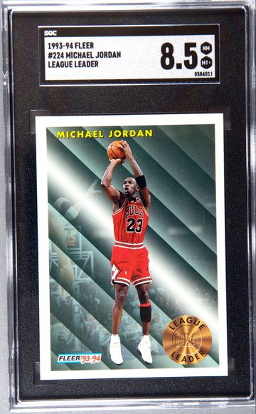 1993-94 Fleer Michael Jordan SGC 8.5 