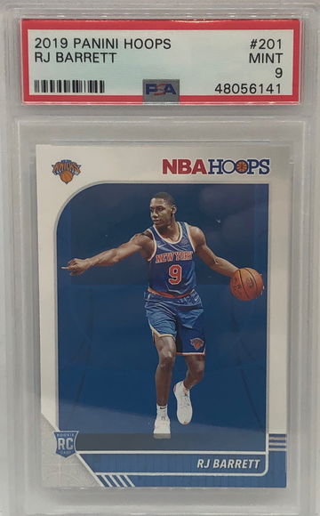 2019 Panini Hoops RJ Barrett PSA 9