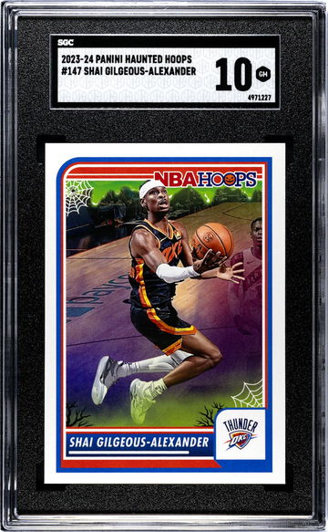 2023-24 Panini Haunted Hoops #147 Shai Gilgeous-Alexander SGC 10