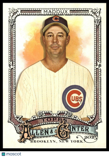 2025 Topps Allen & Ginter Greg Maddux #41