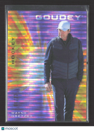 2021 Upper Deck Goodwin Champions Goudey Wayne Gretzky #G40 Lenticular /23