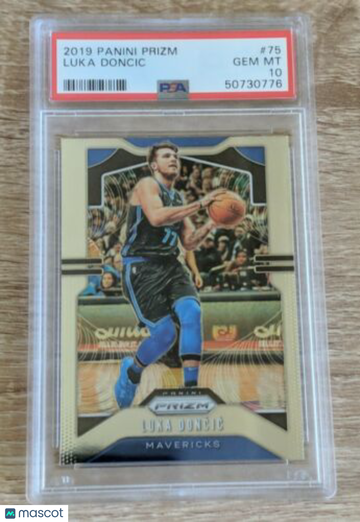 2019 Panini Prizm Luka Doncic #75 Parallel PSA 10