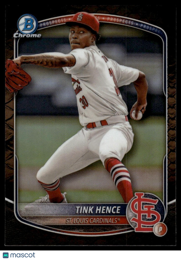 2025 Bowman - Chrome Prospects Reptilian Refractor Tink Hence #BCP-101